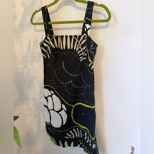Marimekko for Anthropologie Patterned Dress